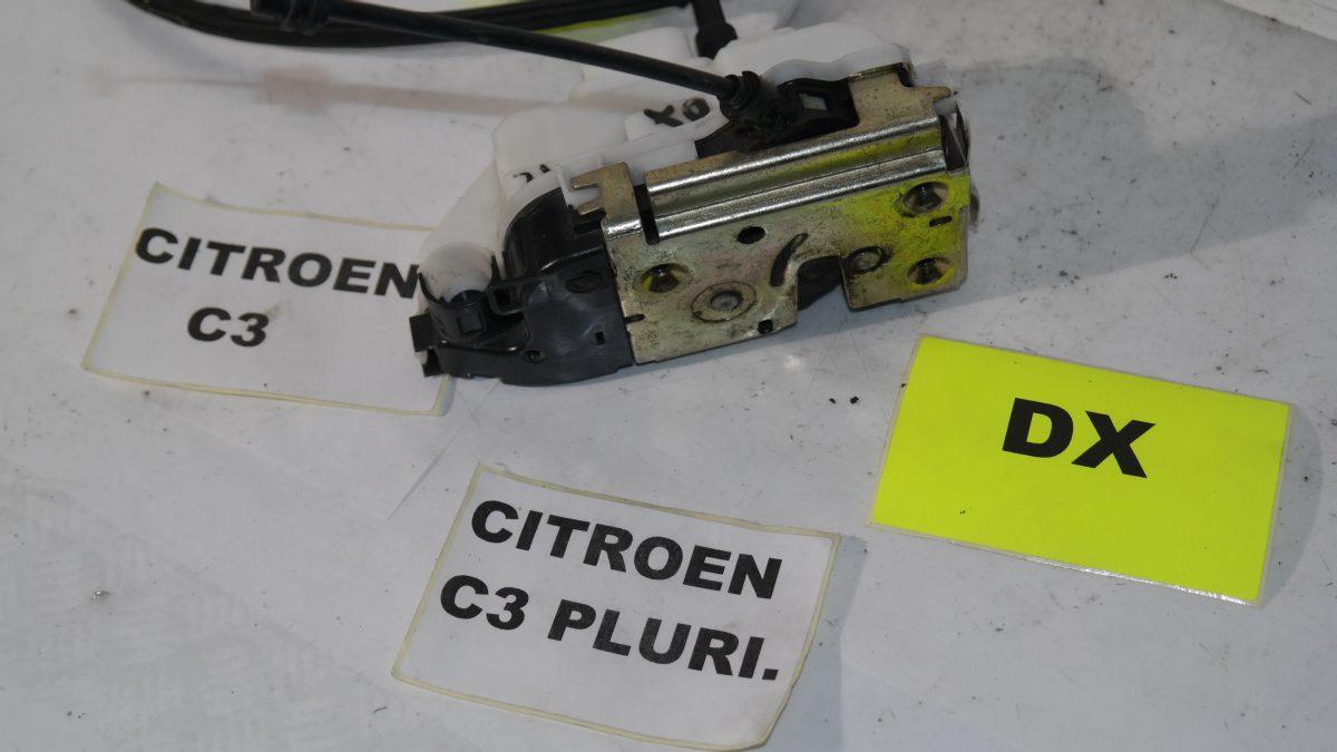 Citroen c3 / c3 pluriel chiusura porta dx
