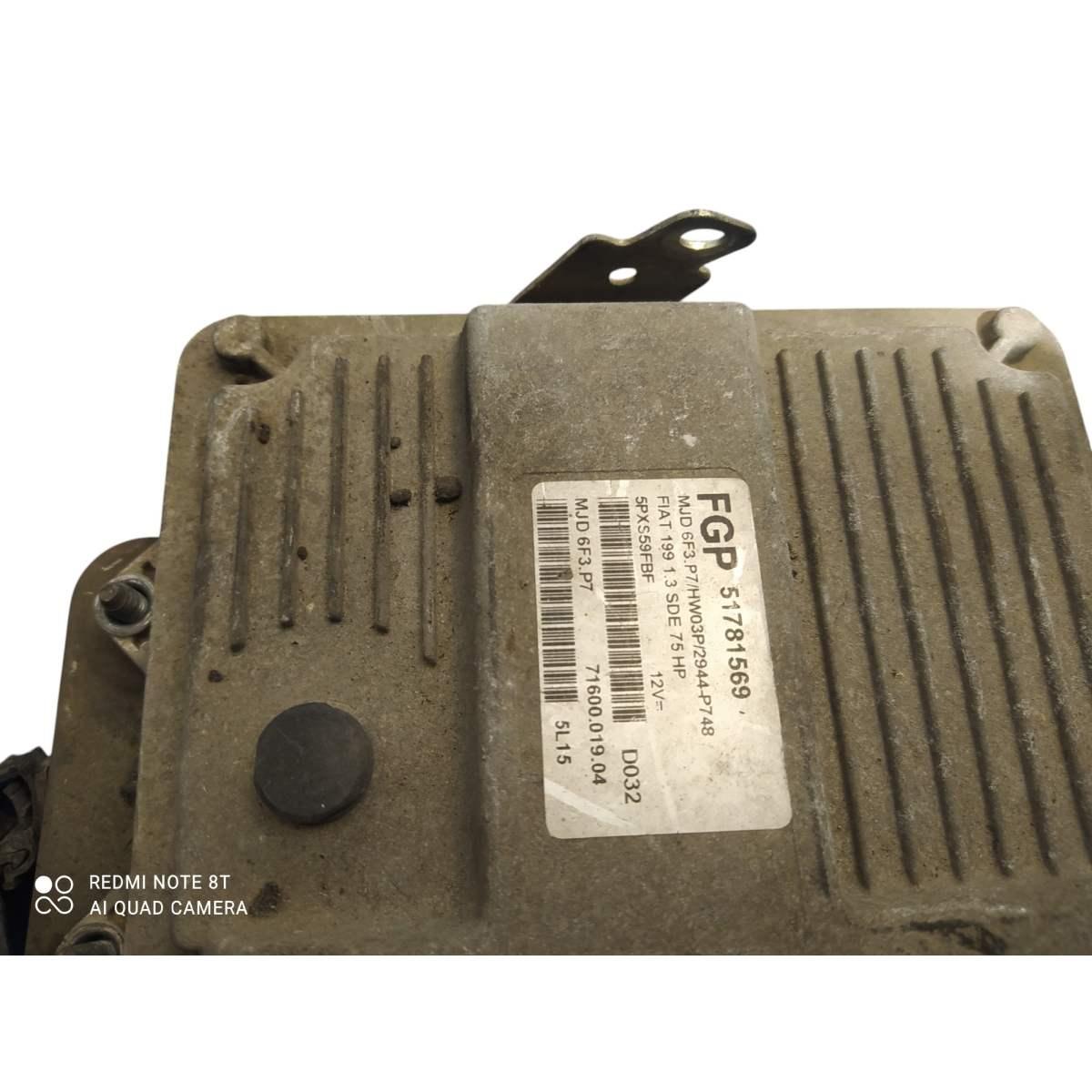 centralina motore  fiat grande punto 1.3 mtj  51781569<br /><br /><br />