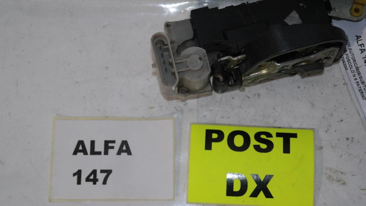 Alfa romeo 147 chiusura porta posteriore dx
