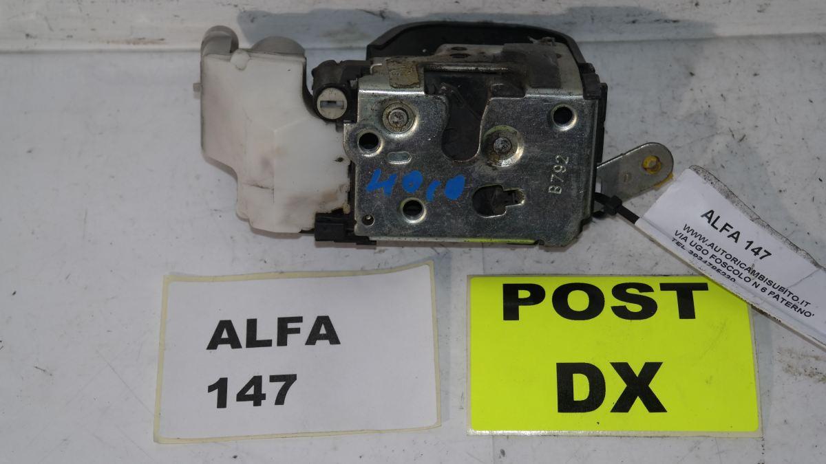 Alfa romeo 147 chiusura porta posteriore dx