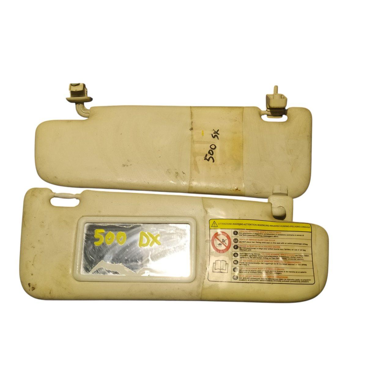 Alette  parasole    fiat   500