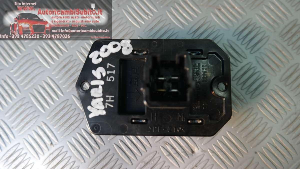 Toyota yaris resistenza stufa