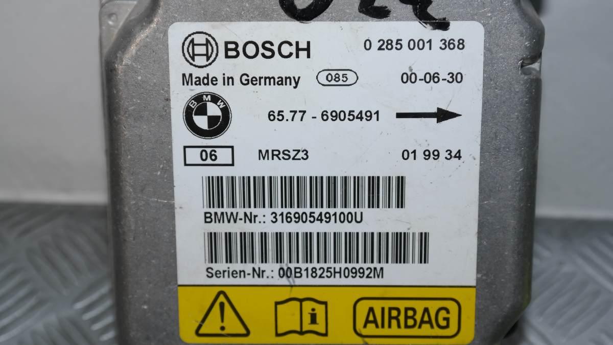 Bmw 320 e46 136 cv 0285001368 centralina airbag bosch