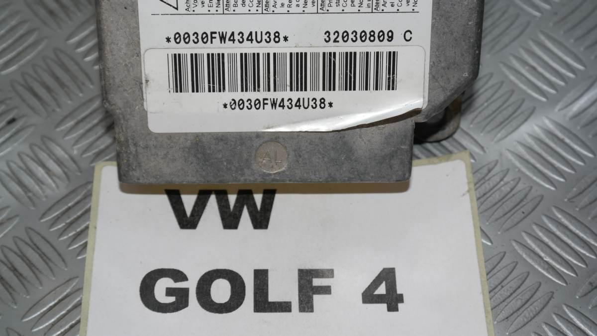 Vw golf 4 1900 tdi 1j0909609a / 32030809c centralina airbag