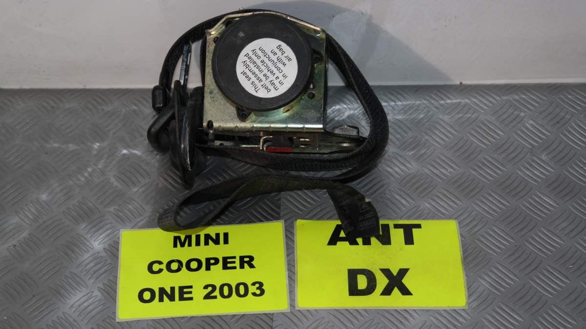 Mini cooper one cintura di sicurezza anteriore dx