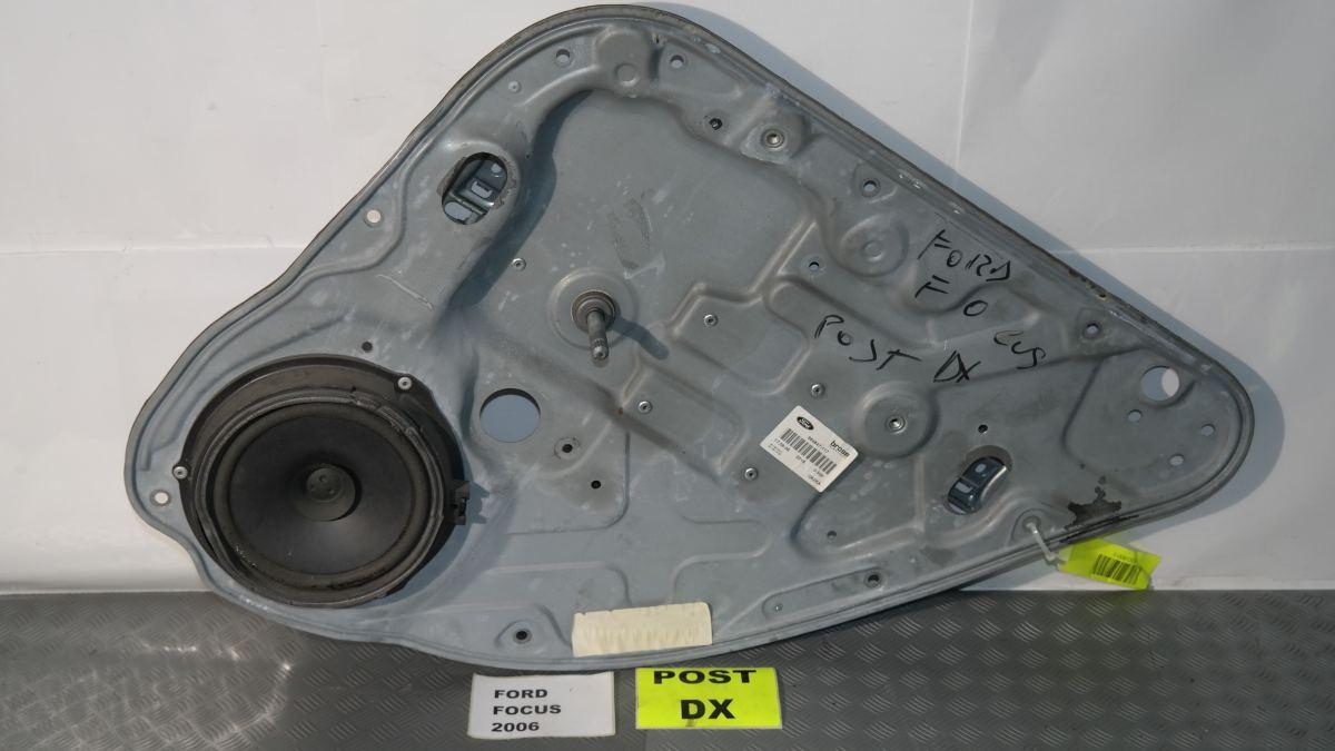 Ford focus pannello portiera e alzavetro manuale posteriore dx