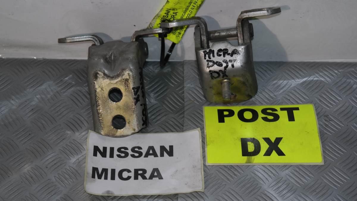 Nissan micra cerniere porta posteriore dx