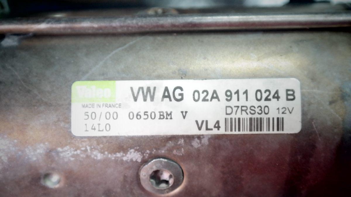 Seat ibiza 1900 tdi 02a911024b motorino avviamento valeo