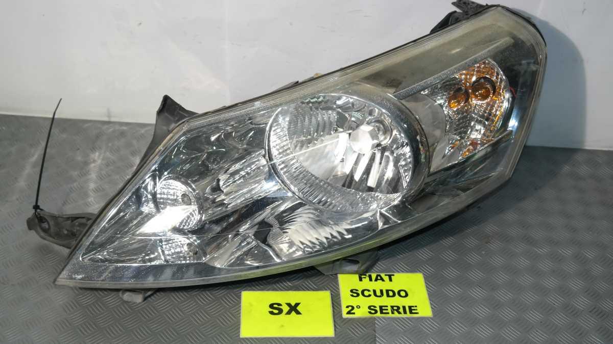 Fiat scudo faro sx (staffa riparata)