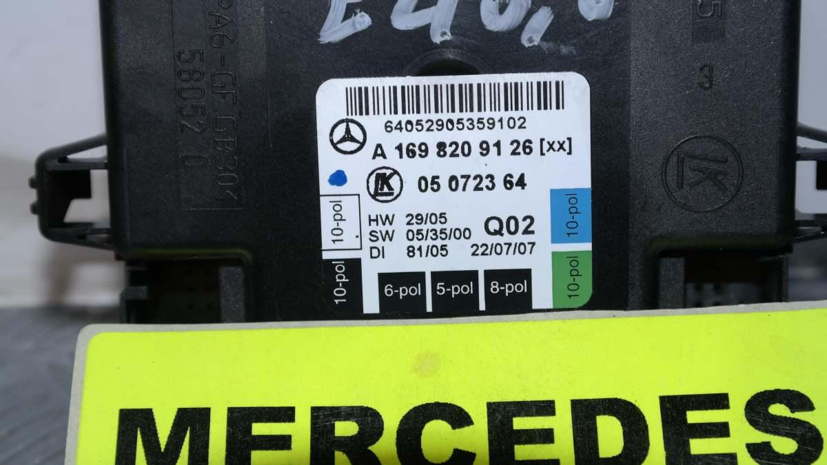 Mercedes classe b a1698209126 centralina post sx