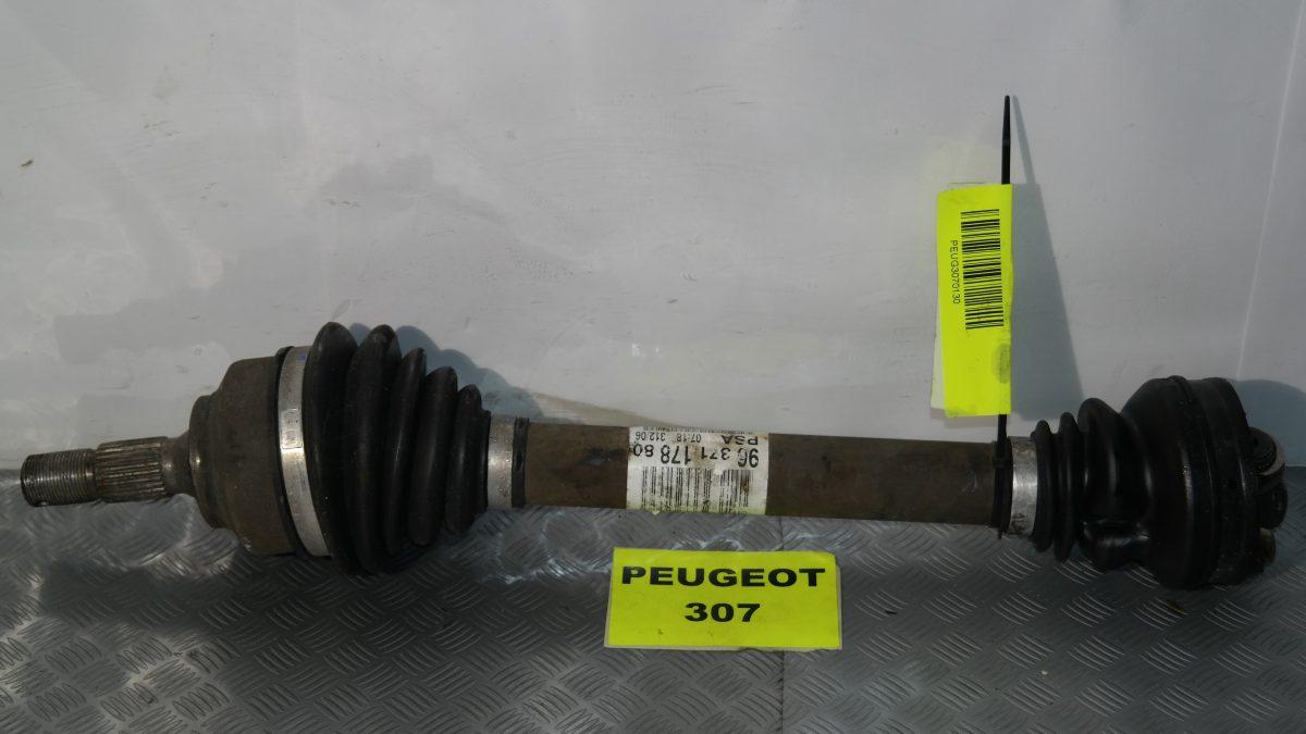 Peugeot 307 semiasse