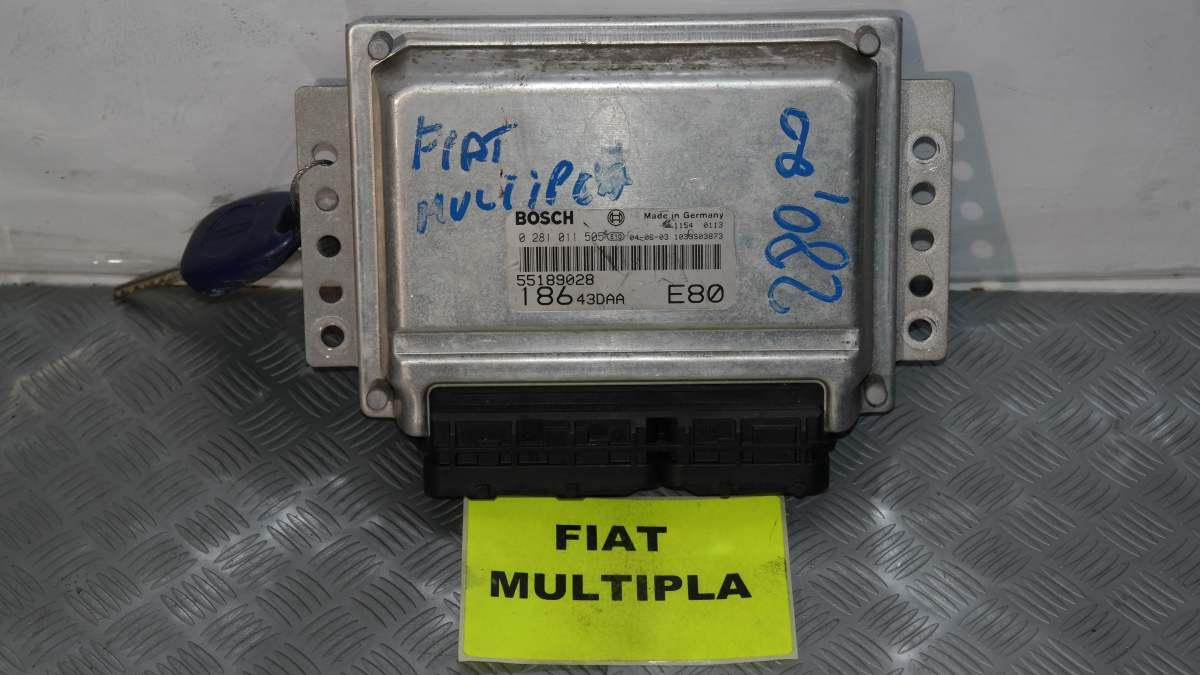 Fiat multipla 0281011505 centralina motore bosch