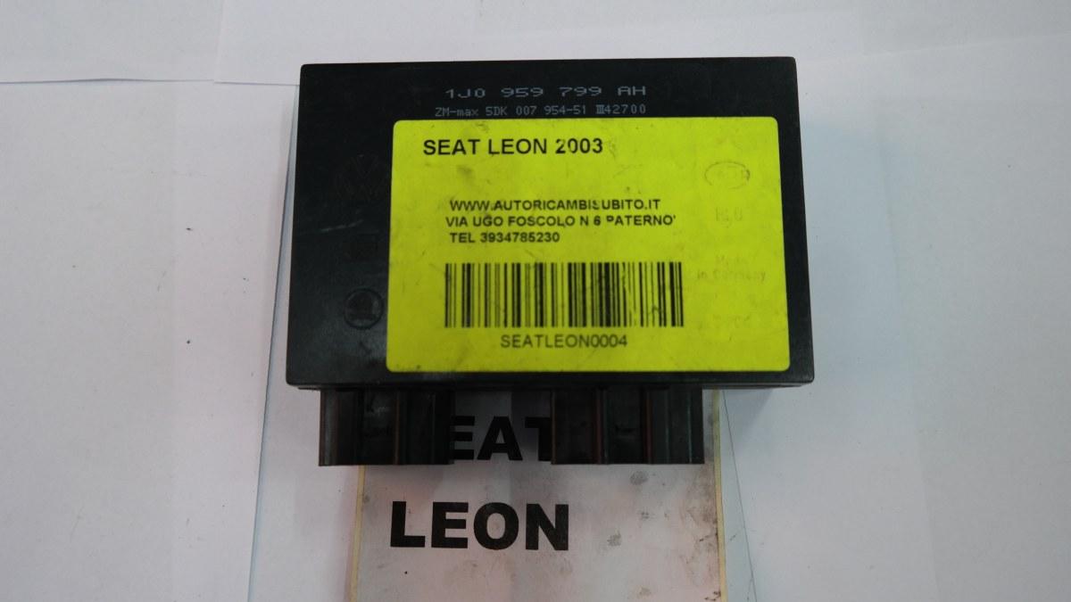 Seat leon 1jo959799ah centr comfort control module