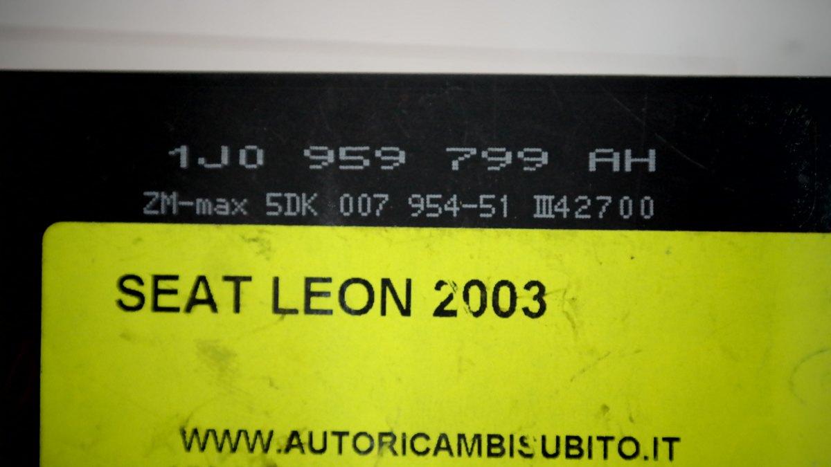 Seat leon 1jo959799ah centr comfort control module