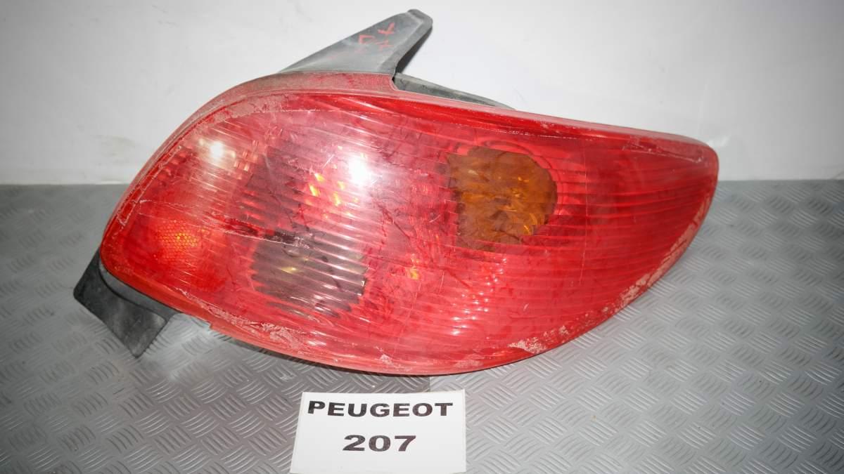 Peugeot 207 dal 2006 al 2015 fanale posteriore dx
