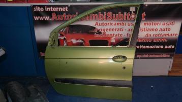 Renault scenic dal 1998 al 2002 portiera anteriore sx