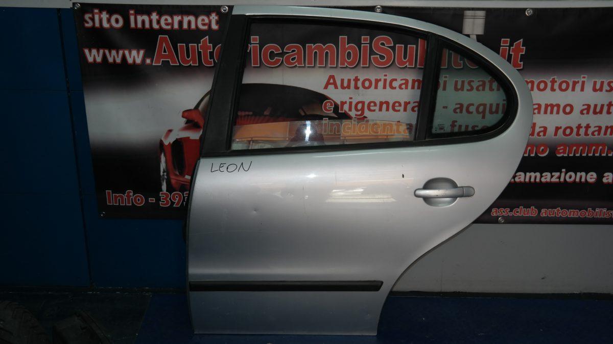 Seat leon dal 1999 al 2005 portiera posteriore sx