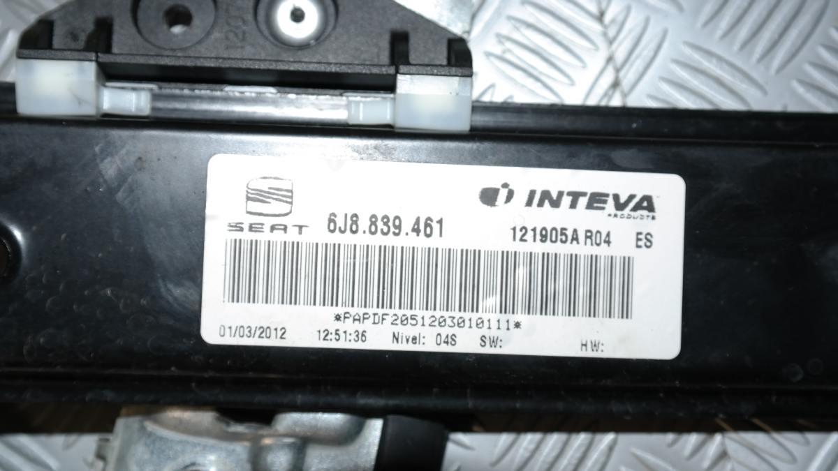 SEAT IBIZA ALZAVETRO MANUALE POST SX COD: 6j8839461