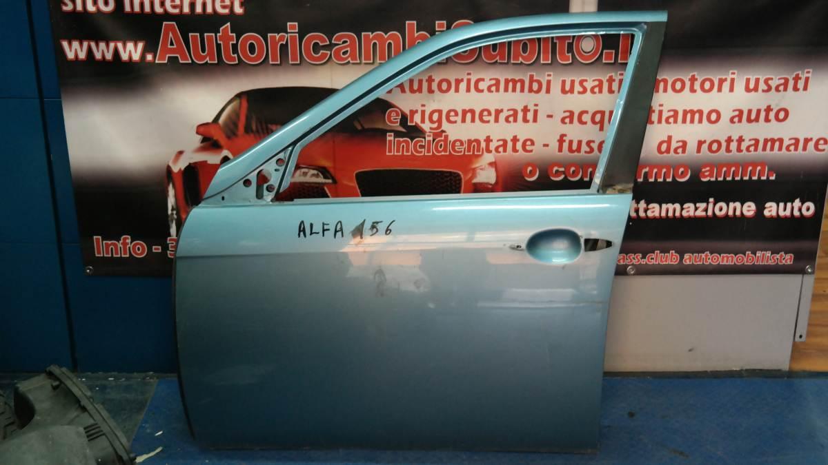 Alfa romeo 156 dal 1998 al 2002 portiera anteriore sx