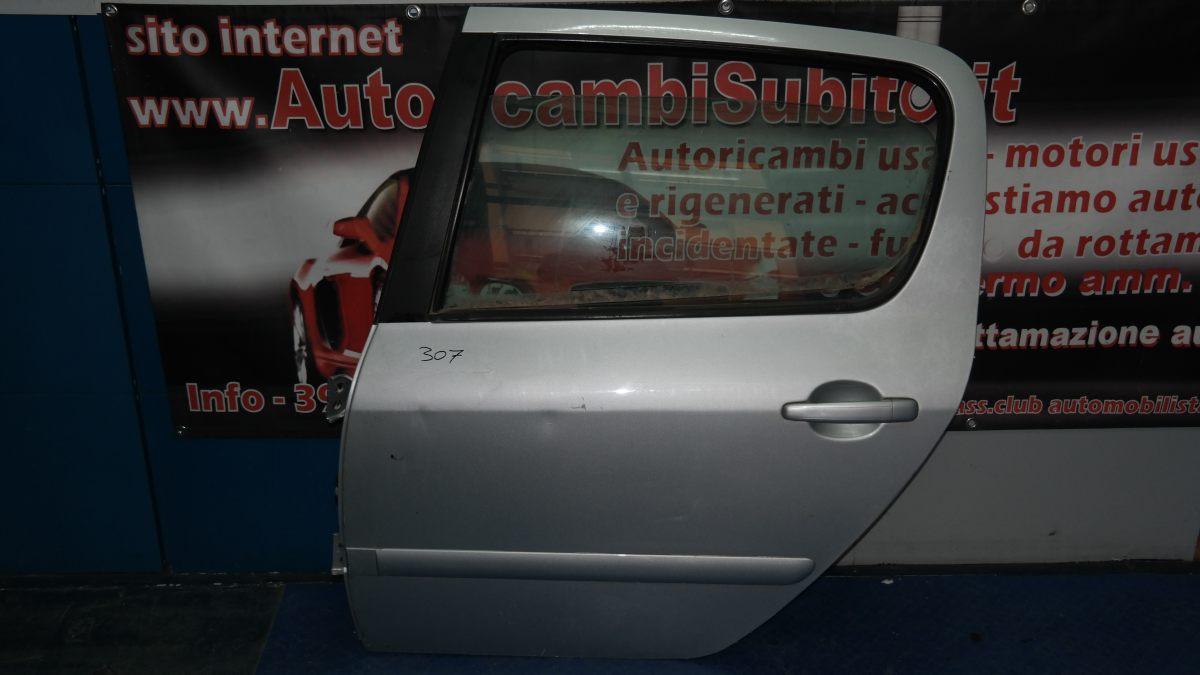 Peugeot 307 dal 2003 al 2008 portiera posteriore sx