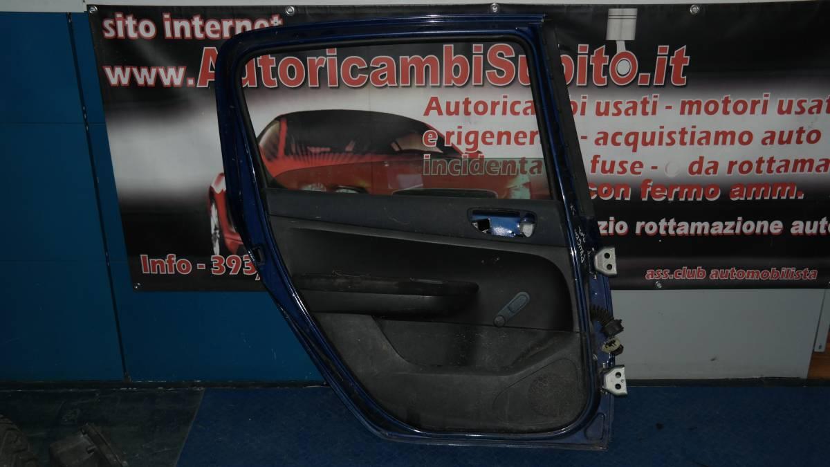 Peugeot 307 dal 2003 al 2008 portiera posteriore sx