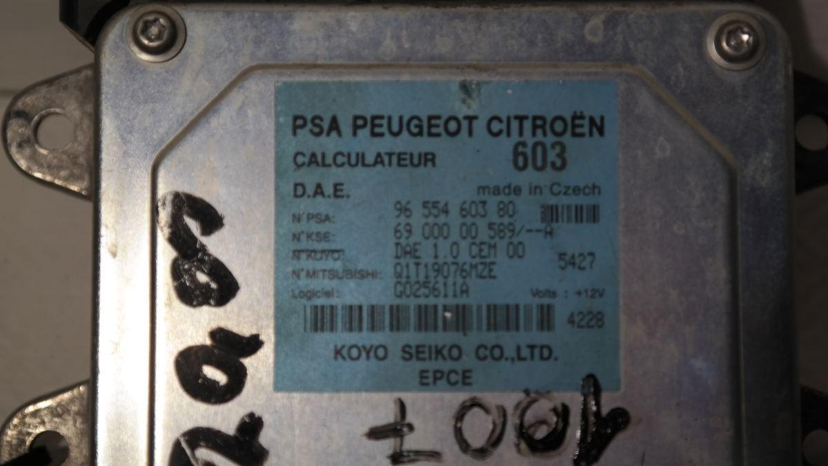 Peugeot 1007 9655460380 centralina psa servosterzo