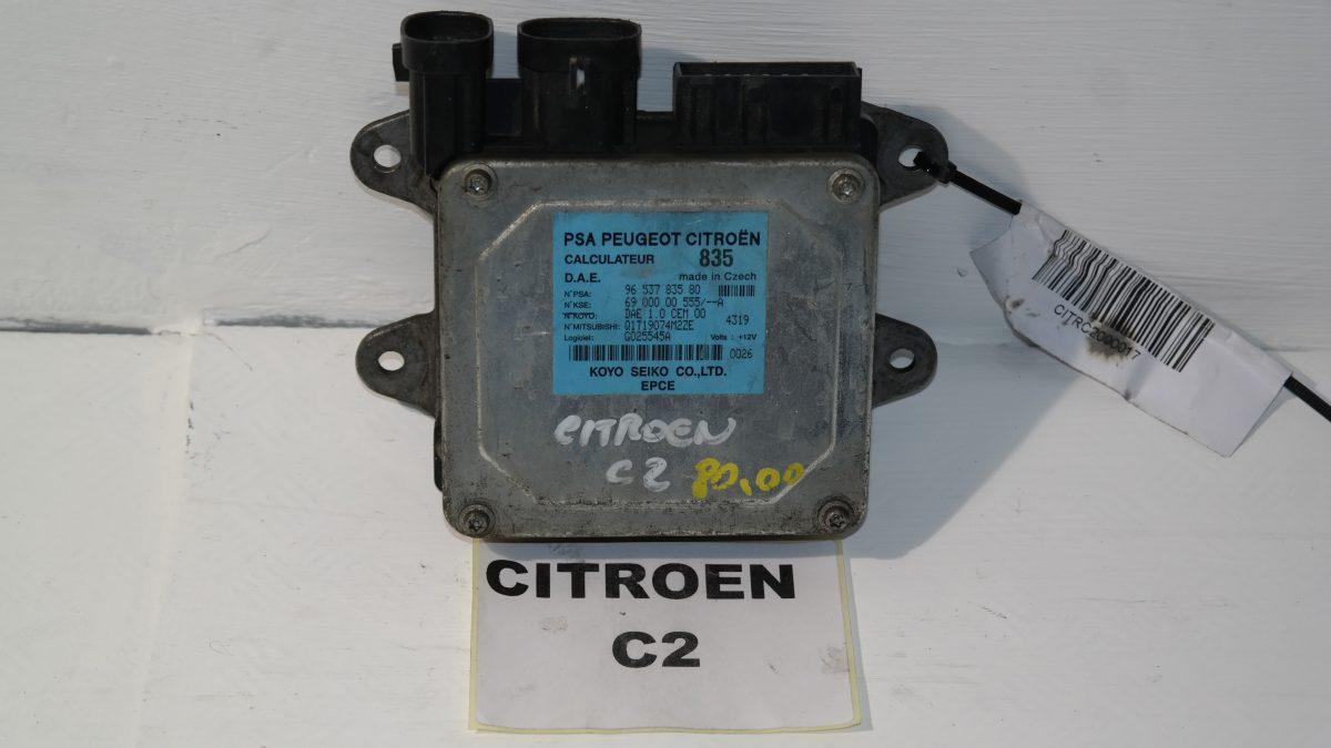 Citroen c2 1400 hdi 9653783580 centralina servosterzo