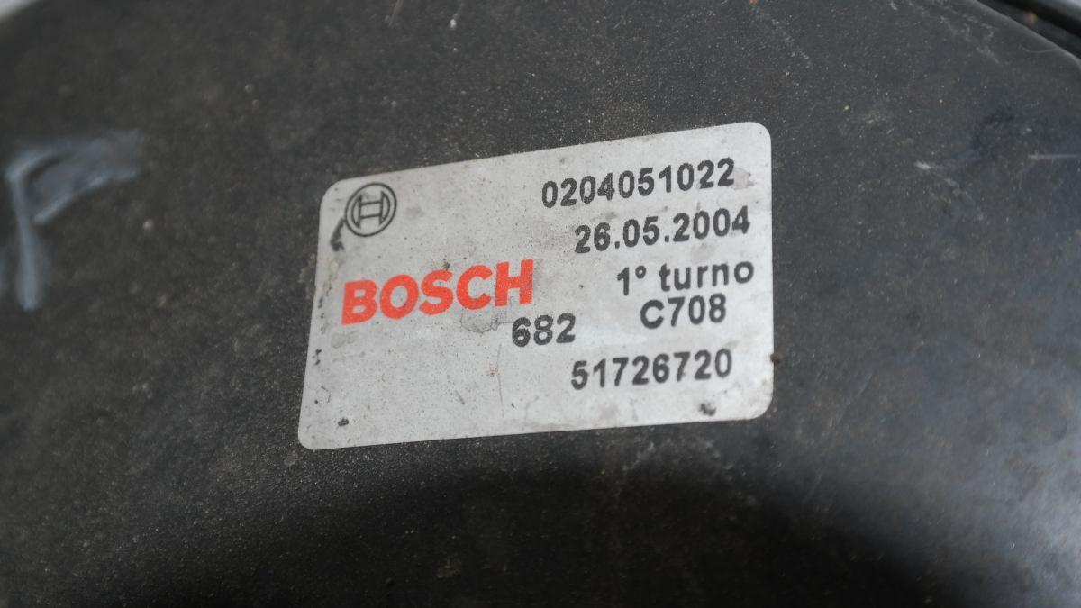 Fiat multipla pompa freno e servofreno bosch 020451022