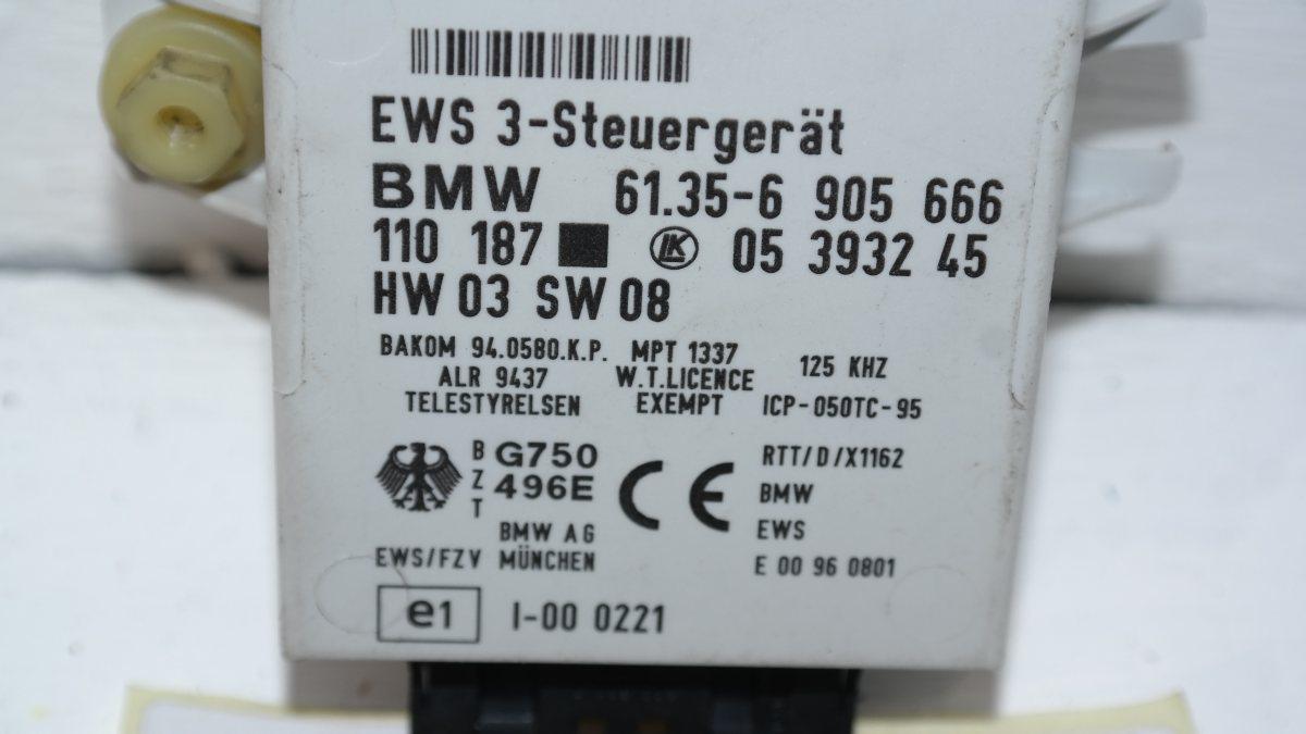 Bmw 320 e46 61356905666 centralina antennino chiave