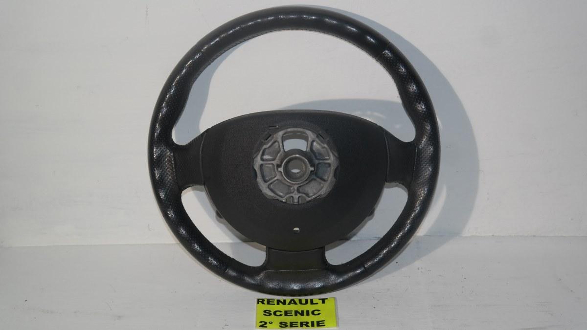 RENAULT SCENIC 2a SERIE VOLANTE CON COMANDI UN PO USURATO
