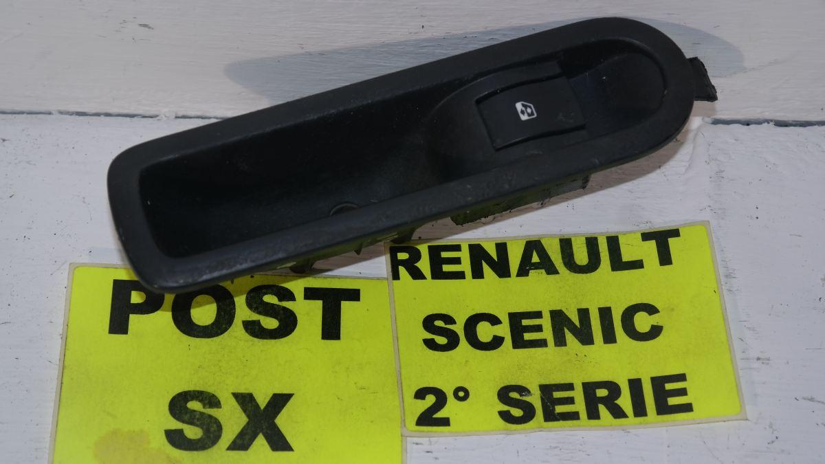 RENAULT SCENIC 2a SERIE PULSANTE ALZAVETRO POSTERIORE SX