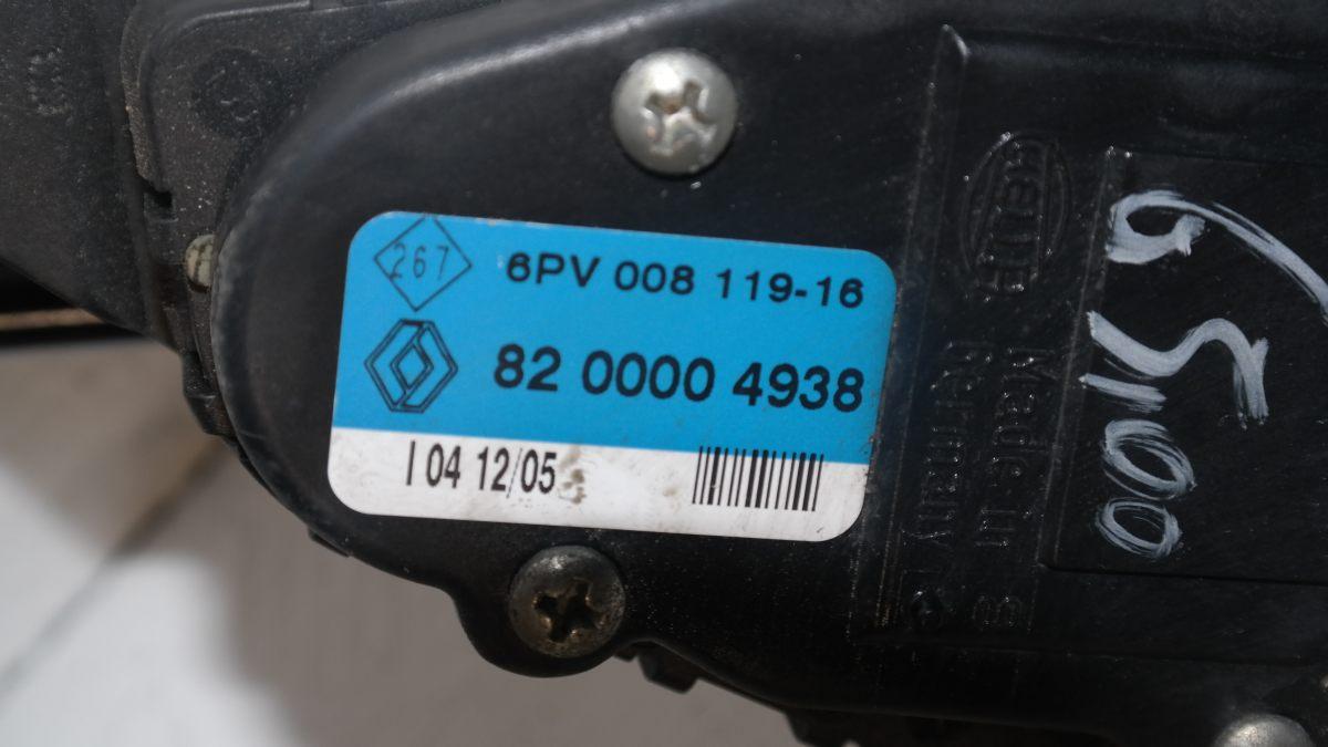 Renault velsatis 8200004938 pedale acceleratore hella
