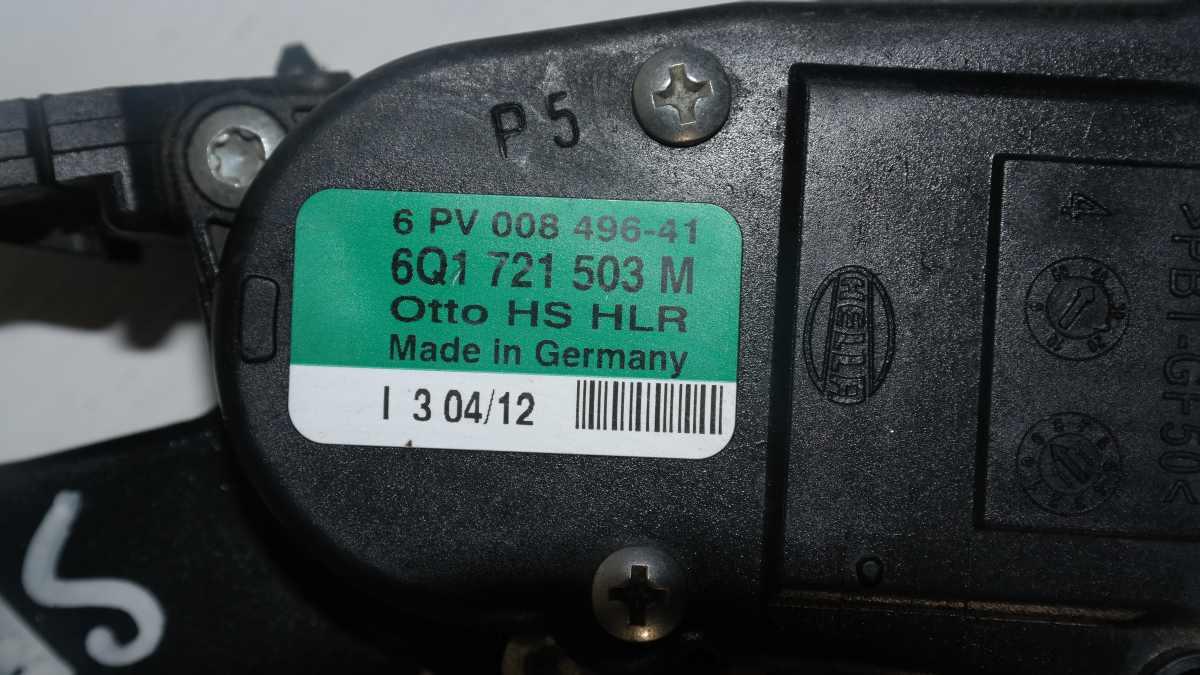 Seat ibiza 6pv008496-41 / 6q1721503m pedale acceleratore