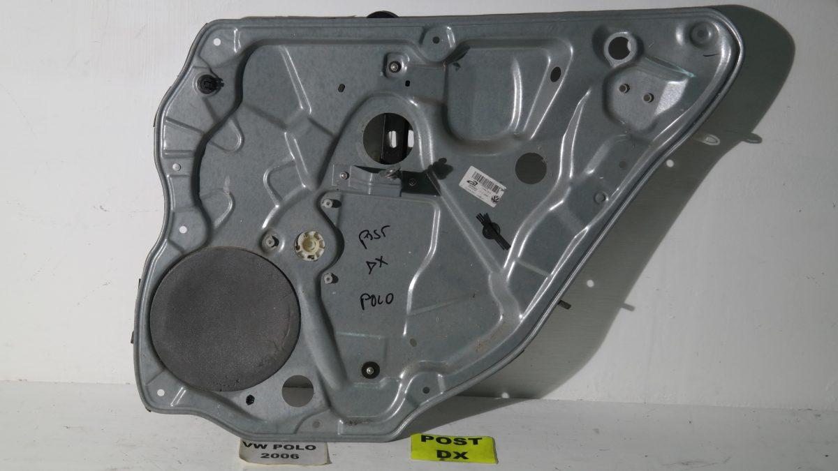 Vw polo dal 2005 al 2009 pannello e alzavetro post dx