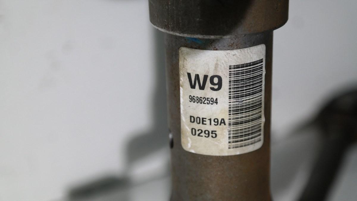 Chevrolet aveo codice 96862594 piantone sterzo