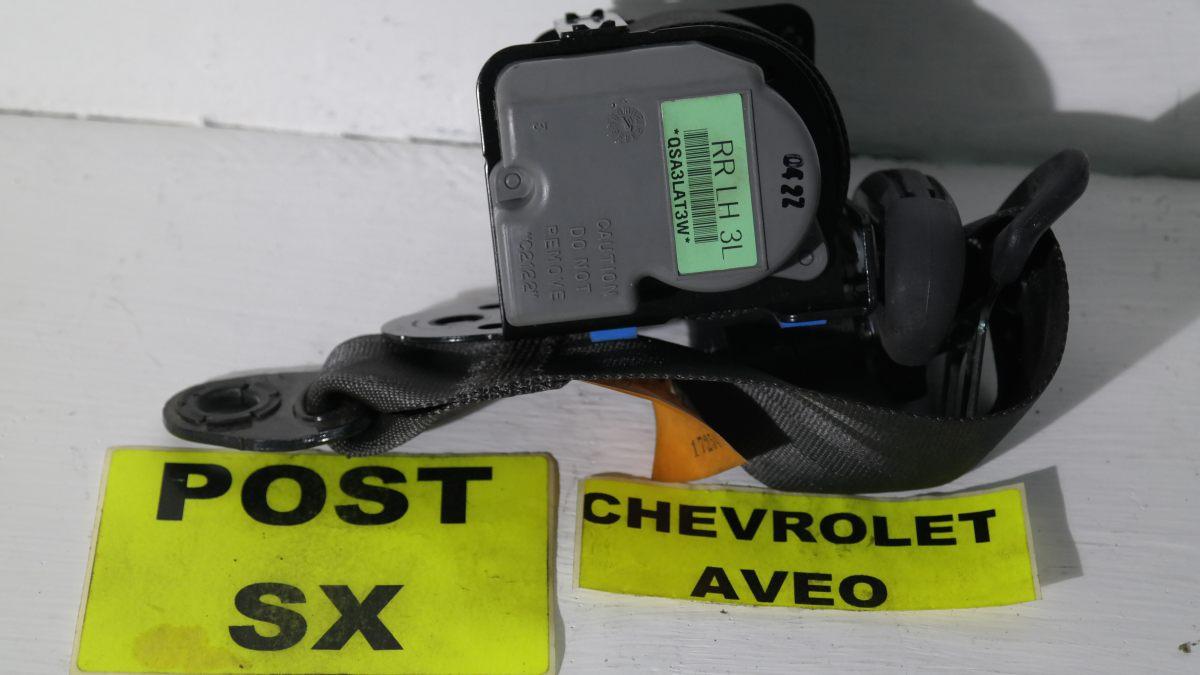 Chevrolet aveo rrlh3l cintura di sicurezza post sx