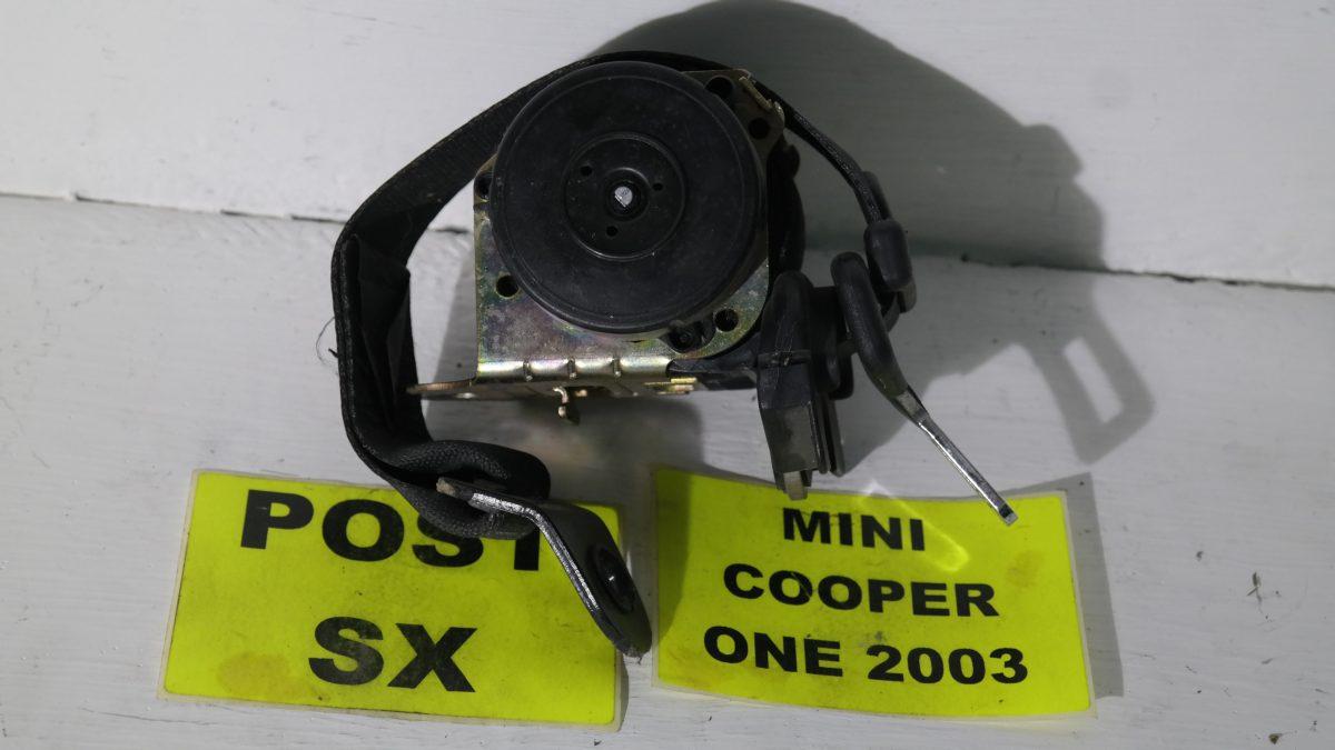 Mini cooper one dal 2000 al 2007 cintura di sicurezza post sx