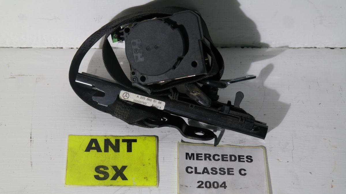 Mercedes classe c a2038600188 cintura di sicurezza ant sx