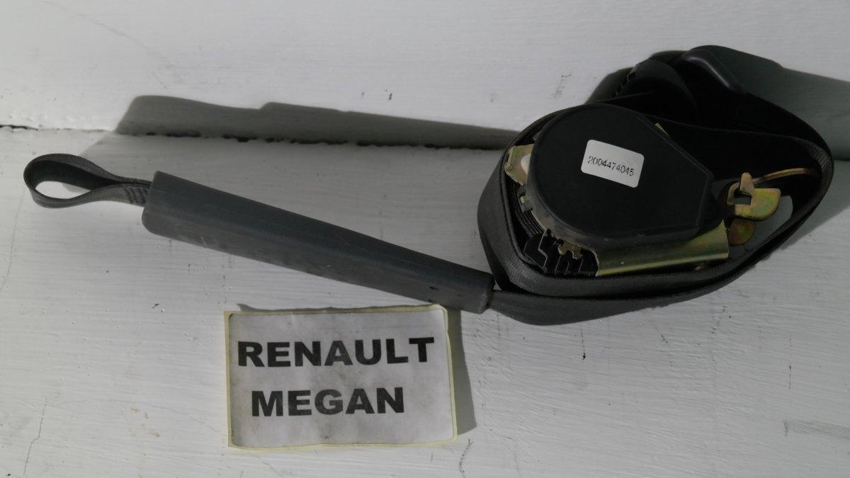 Renault megane 2004474045 cintura di sicurezza post centrale