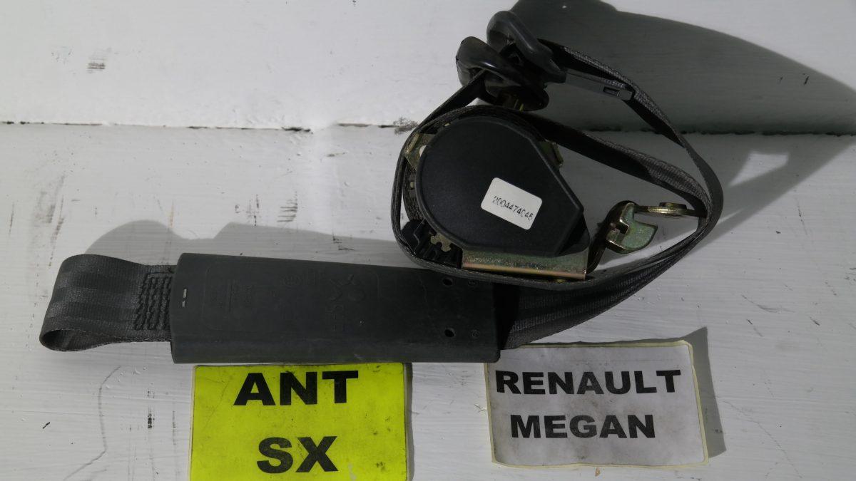 Renault megane 2004474045 cintura di sicurezza anteriore sx