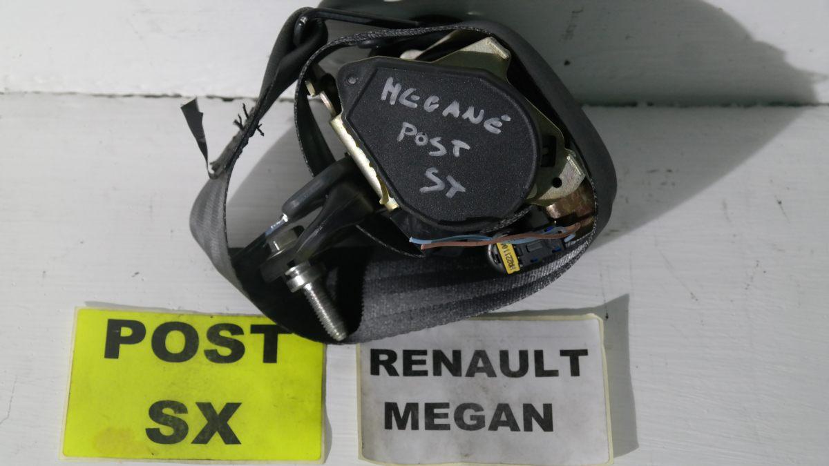 Renault megane 8200077360 cintura di sicurezza post sx