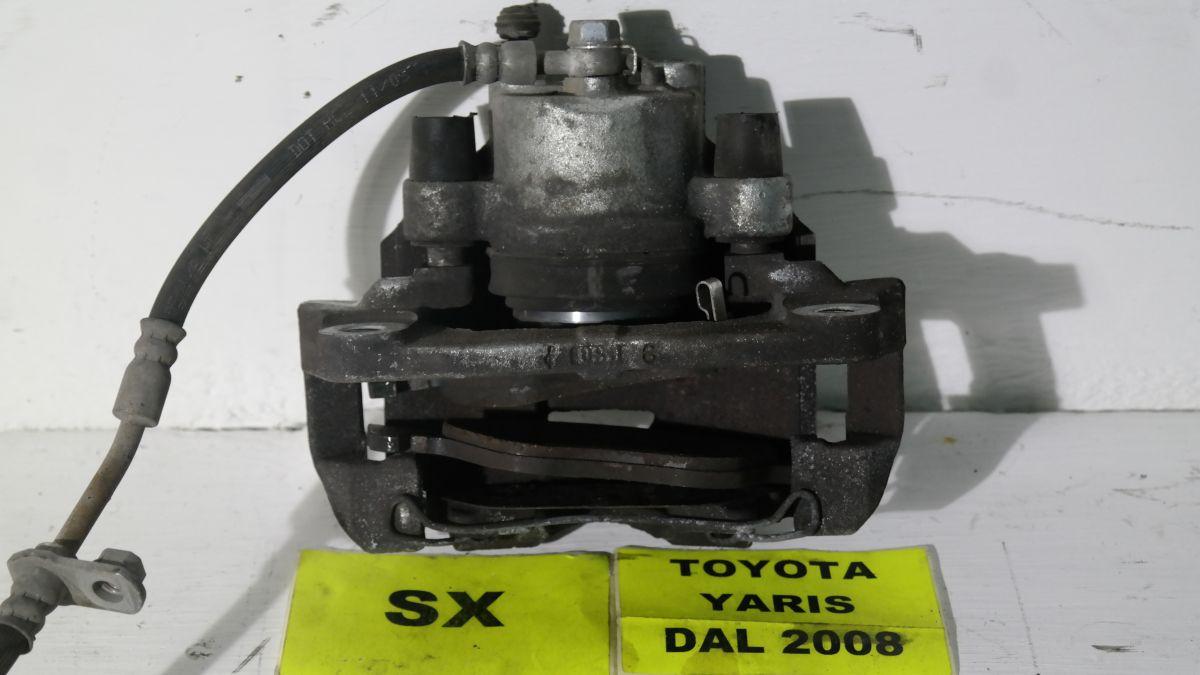 Toyota yaris 1400 d dal 2006 al 2011 pinza del freno sx