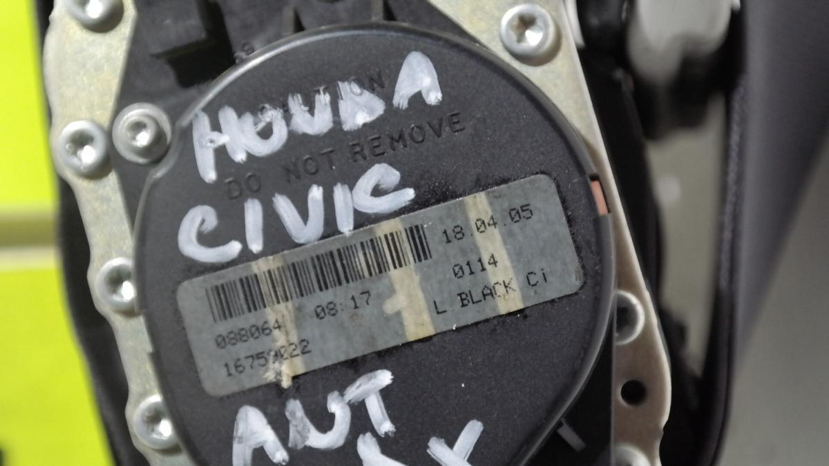 16759022 honda civic cintura di sicurezza anteriore dx