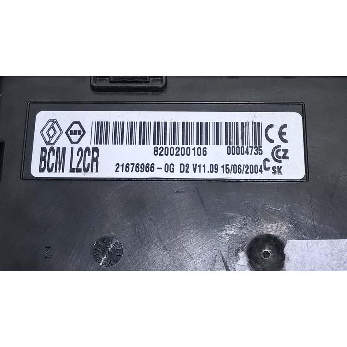 8200200106 renault modus dal 2004 al 2007 body computer