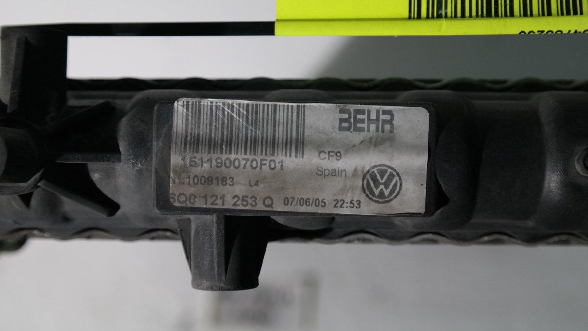 6q0121253q volkswagen polo radiatore acqua