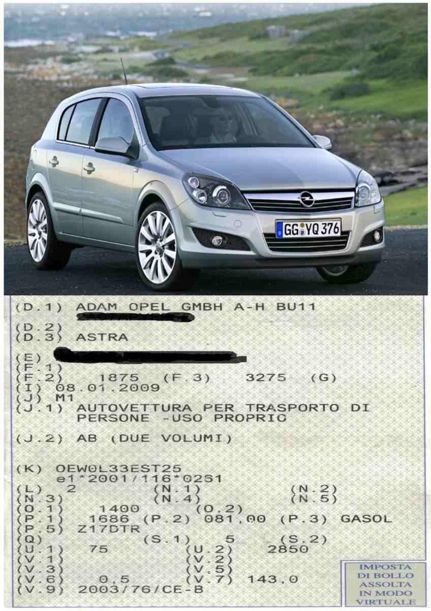 13241989 opel astra h dal 2007 al 2011 mascherina faretto dx