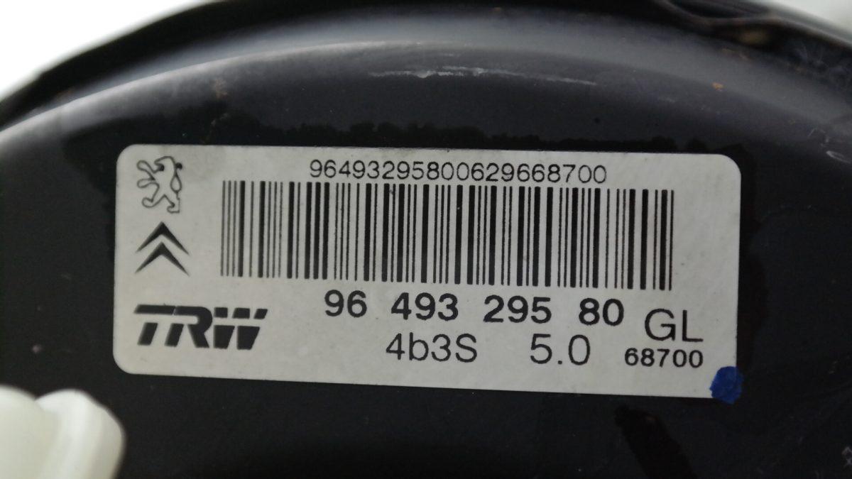 9649329580' peugeot 1007 1400 hdi pompa freno e servofreno