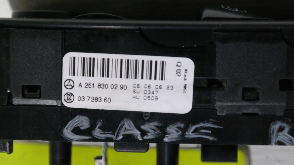 A2518300290 mercedes classe r 320 pulsantiera alzavetri sx