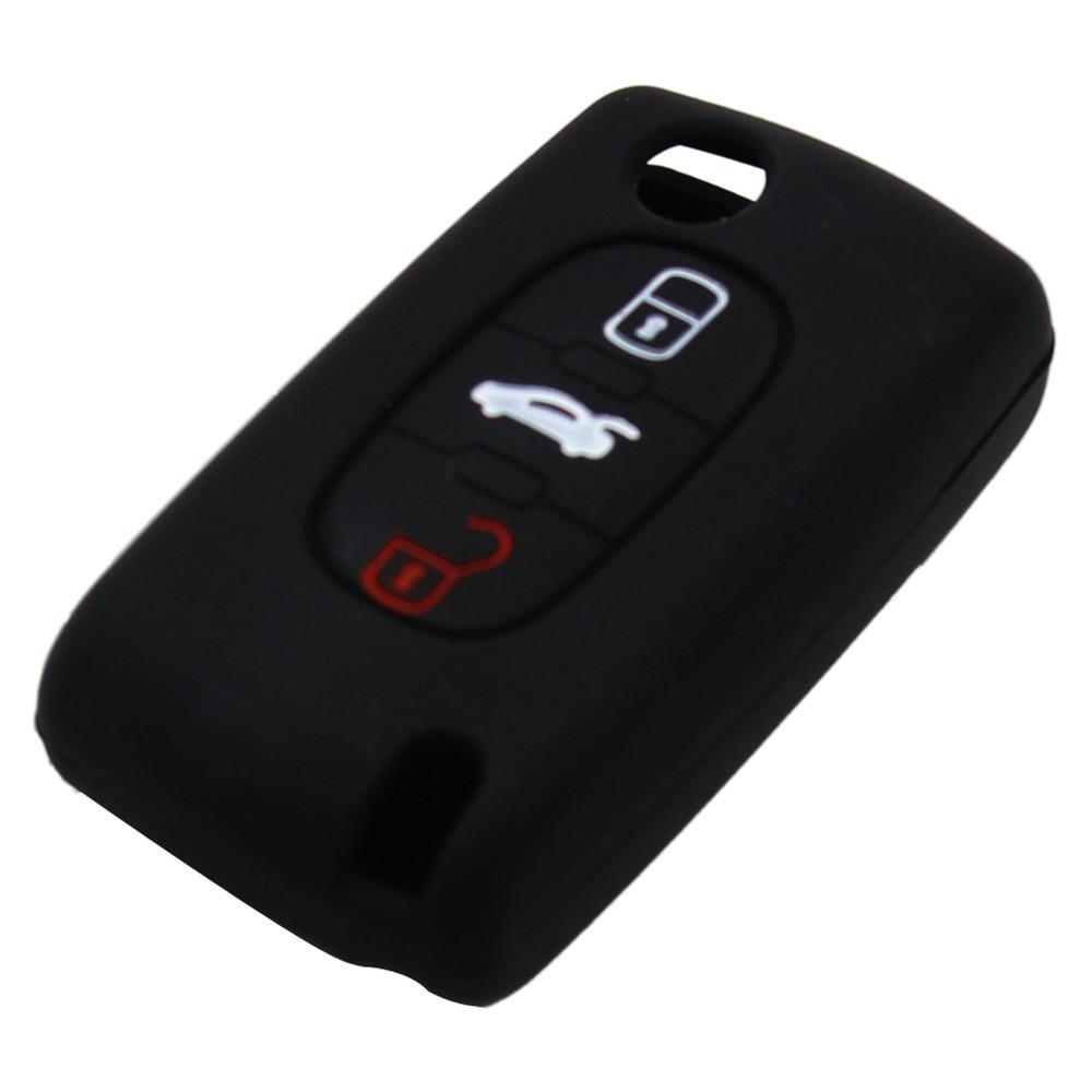 COVER IN SILICONE peugeot citroen c3 c4 -307 207- 3 tasti<br />