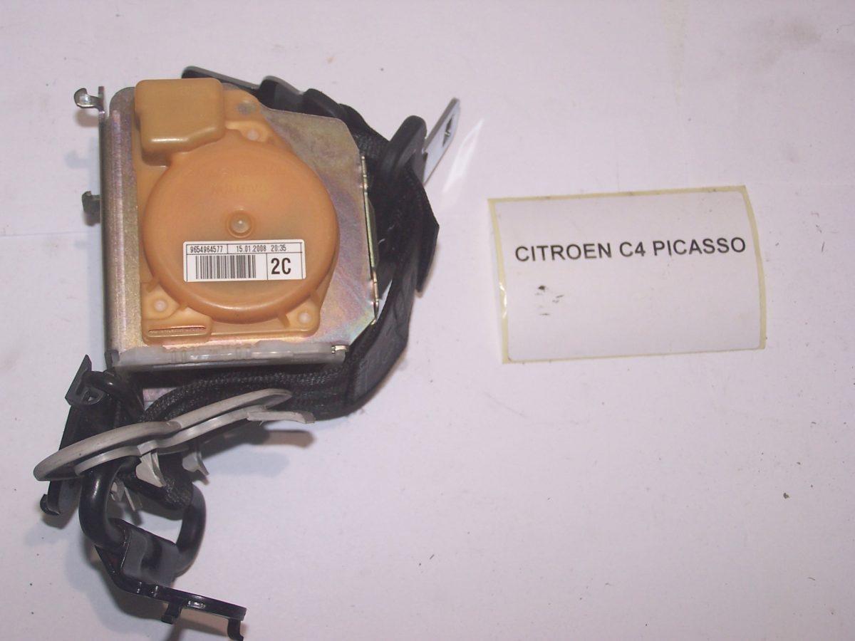 9654964577 CINTURA DI S. POST. CENTRALE CITROEN C4 PICASSO<br /><br />